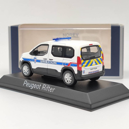 Norev 1/43 Peugeot Rifter Van Diecast Model Police Car Christmas Gift Collection - Picture 3 of 7