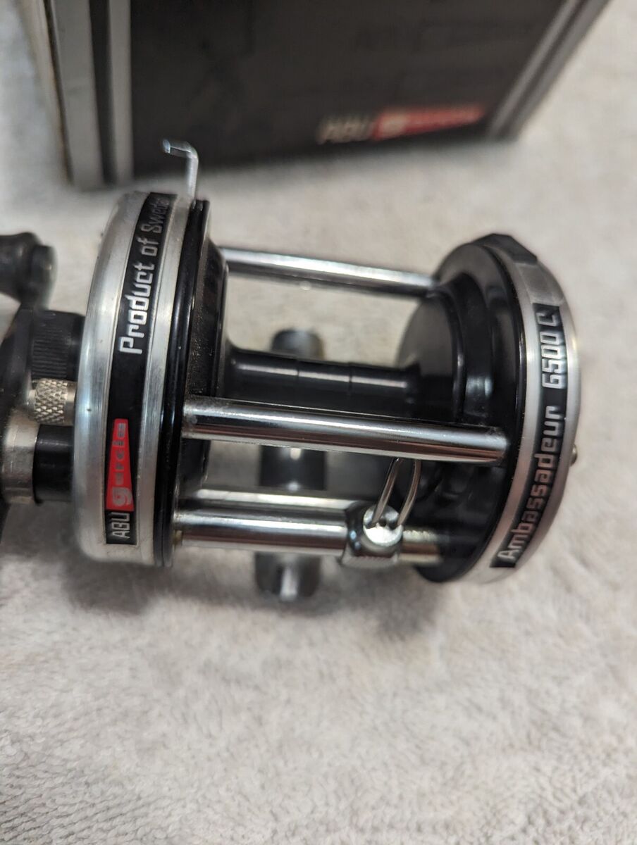 Abu Garcia Ambassadeur 6500C Vintage Made In Sweden 850400 Abu Garcia Ambassadeur 6500C Vintage Made In Sweden 850400