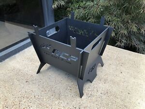 Square Portable Camping Fire Pit, Portable Fire Pit Camping