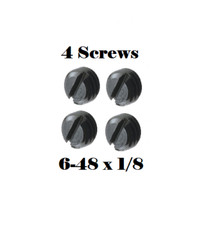 Gun Screws Blued Slotted Set Screws 6-48 X 1/8" (4) Winchester Remington