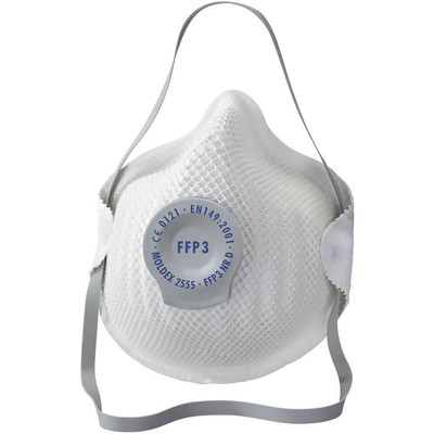 5er Multipack Moldex Klassiker 255555 Feinstaubmaske mit Ventil FFP3 D 5 St. EN
