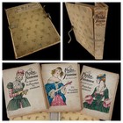57 French Fashion Plates La Mode Féminine de 1490-1795 Pochoir Hand-Colored