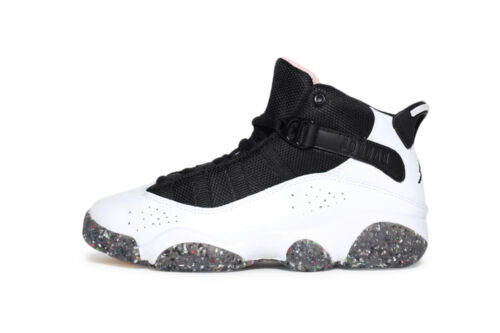 Little Kid's Jordan 6 Rings White/Black-Coral Chalk (DV3180 100) - 11