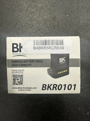 BENDIX KING BKR0101 Battery - IP68 - High Capacity 4900 mAh - Li-Ion Battery BKR5000 BKR