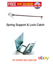 GARAGE DOOR TOP SPRING BRACKET HENDERSON MAIN SPRING SUPPORT LOCK LATCH CATCH