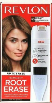 Revlon Permanent Root Erase 3.2 oz Hair Coloring Cream - 5G Medium Golden Brown