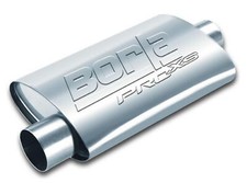 Borla Exhaust Muffler - ProXS Muffler 3" Offset Inlet/ 3" Center Outlet, 4" x