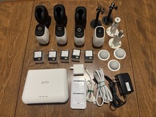 Netgear Arlo Pro VMB4000 Wireless Base Station, VMC4030 3  VMC4030P 1 Cameras