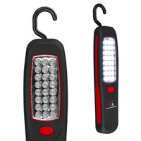 Taschenlampe Handlampe Werkstattlampe Lampe Magnet Haken 24 Led