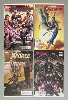  Uncanny X-Force (2010) Ratio #19(1:15/25) 24(1:25) 35(1:50) NM+(9.2-9.6) 