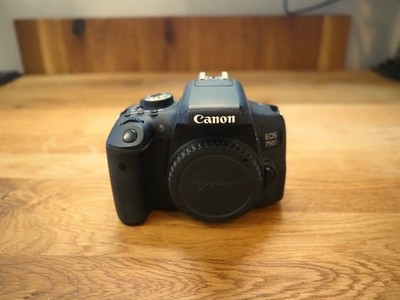 Canon EOS 750D / Rebel T6i 24.2 MP SLR-Digital camera - Black (Only Body)