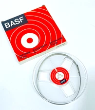 BASF Empty Spool 13cm Plastic Spool/5" Empty Spool Reel NOS/NEW/UNUSED/ORIGINAL PACKAGING!