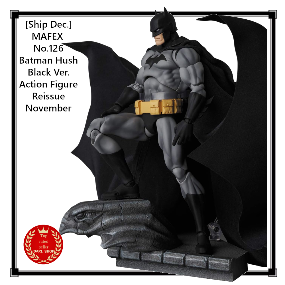 アメコミ MAFEX No.126 BATMAN HUSH BLACK Ver. d Ship Dec.] MAFEX No.126 Batman Hush Black Ver. Action Figure | eBay