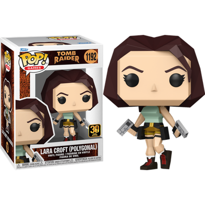 Tomb Raider Lara Croft (Polygon) Pop! Vinyl #1192 Figure [FUN90841