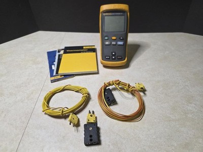Fluke 51 II Single Input Digital Handheld Thermometer Thermocoupler