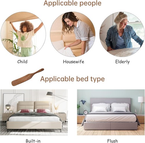 NiHome Mattress Lifter for Changing Sheets Bed Skirts, Bed Making Tool Single - Picture 3 of 4