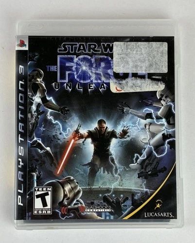 New ListingStar Wars The Force Unleashed Sony PlayStation 3 2008 Lucas Arts Tested PS3