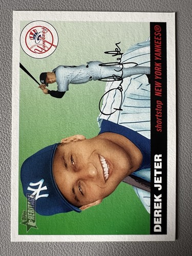 Derek Jeter #425 2004 Topps Heritage card