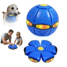 Magic Bouncing Ball 6LED Transforming Disc for Kids Indoor Outdoor  Instantly
