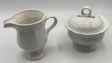 Mikasa French Countryside Ceramic Creamer and Sugar Bowl Set F9000 Japan