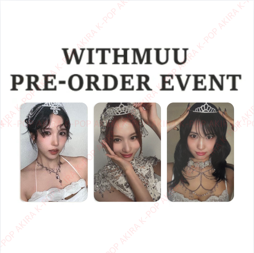 PSL MISAMO JAPAN ALBUM PLAY WITHMUU POB PHOTO CARD OFFICIAL MINA
