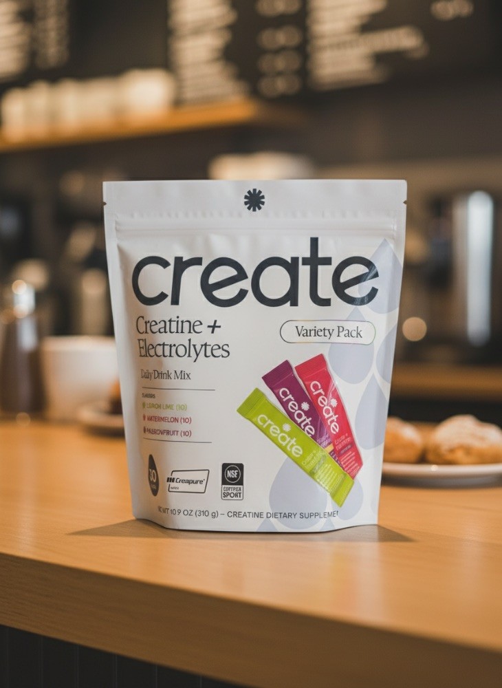 Create Creatine + Electrolytes Daily Drink Mix Variety Pack 