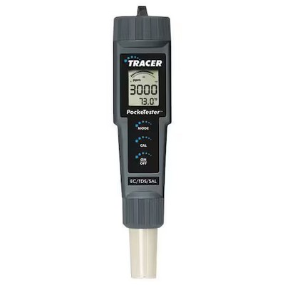 Lamotte 1749 Ec/Tds/Salt Meter,(4)Cr2032 Batteries
