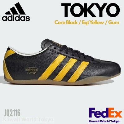 Adidas Originals TOKYO Core Black / Eqt Yellow / Gum JQ2116 Women shoes NEW!