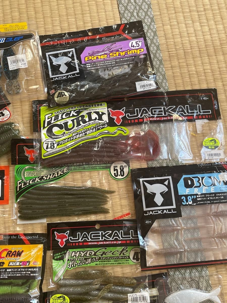 Popular worms, worm set, , Gary Yamamoto, OSP, RAID JAPAN, Boreas - Image 6