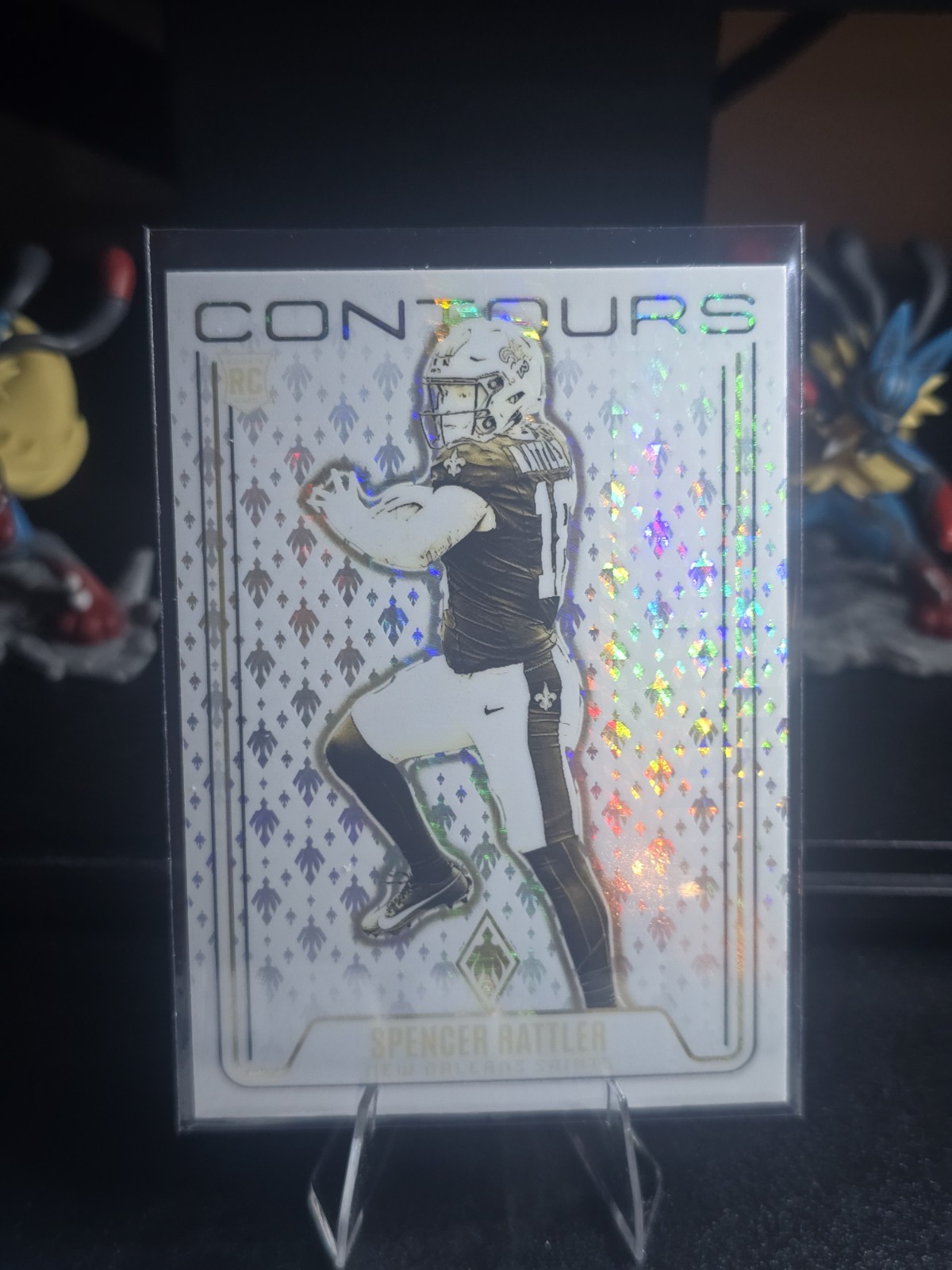 2024 Panini Phoenix - Contours Spencer Rattler #CON-SRR Lazer (RC)