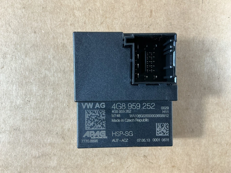 Módulo de control de alerón eléctrico trasero OEM AUDI A7 QUATTRO RS7 S7 2012-2018 Foto 2 de 4