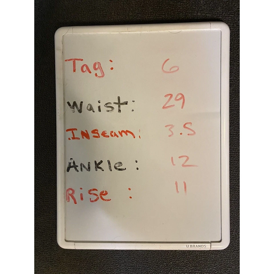 Pantalones Cortos St John's Bay Talla 29x3.5 Tiro Alto Verde Oliva Encaje Corbata Etiqueta 6 Foto 2 de 4