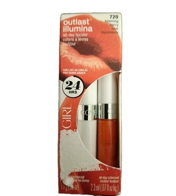 COVERGIRL Outlast 24HR Illumina All-Day Moisturizing Lip Color Beaming Berry 720