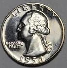 1954 Gem Proof Silver Washington Quarter