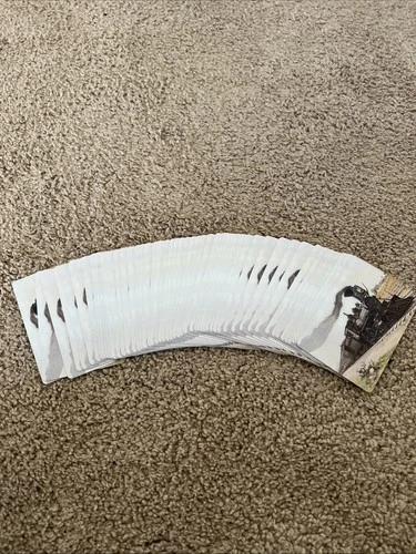 VINTAGE Amtrak Train Souvenir Playing Cards Deck Plastic Coated