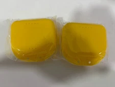 Denture Retainer Cases Dental False Teeth Mouth Guard Holder Travel Container