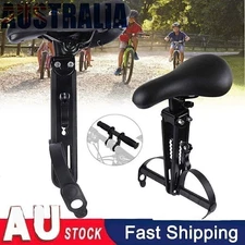 Bike Front Mounted Child Seat Armrest Kids Bicycle Top Tube Chair Detachable Kit