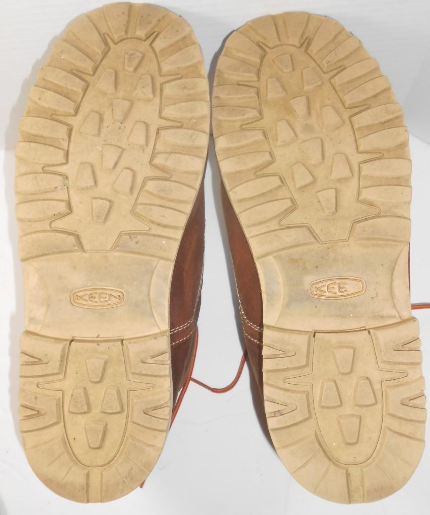 Keen The 59 Stivaletti Uomo 14 Pelle Marrone Stringati Casual Lavoro Chukka Robusti