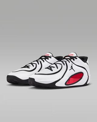 HQ4613-101 Nike Jordan Tatum 4 White Black University Red (HQ4614