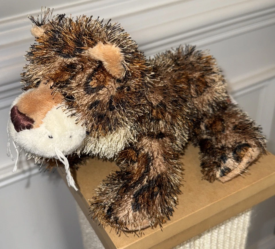Ganz Webkinz Leopard Plush 12” Retired Fuzzy Spotted Cat Stuffed Animal Toy - Image 2 of 4