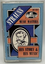 Johann Strauss ACS 8514 Allegro Music Masters Cassette His Story His Music
