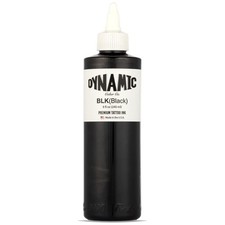 Dynamic Color Black Tattoo Ink 8oz Bottle