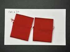 Boy Scout Cub Scout Uniform Shoulder Loop Tab Epaulets Set of 2 Red