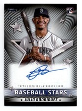 2022 Topps Update Stars Julio Rodriguez Rookie Autograph #1 /199 RC 1st On Print