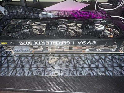 EVGA GeForce RTX 3070 XC3 ULTRA GAMING 8GB GDDR6 Graphics Card (08G-P5-3755-RX)