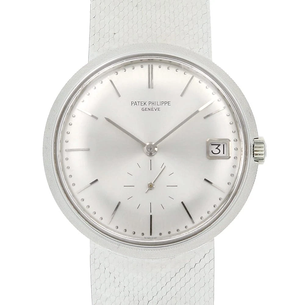 Patek Philippe — PATEK PHILIPPE Calatrava 3445/6G second hand mens