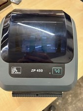 Genuine ZEBRA ZP 450 Direct Thermal Label Printer  With Power Supply (17)