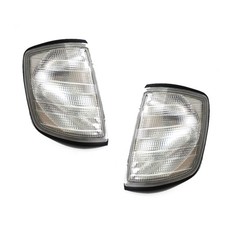 Blinker Seitenblinker Set links rechts weiss für Mercedes W124 S124 C124 A124 E- Blinker Seitenblinker Set links rechts weiss für Mercedes W124 S124 C124 A124 E-