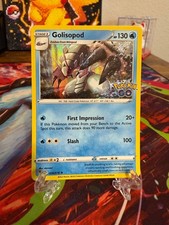 Pokemon Golisopod 026/078 Holo Rare TCG 2022 Pokemon GO Card