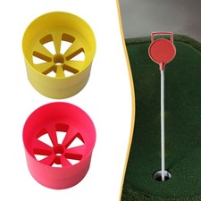 Golf Hole Cup 6 Holes Training Golf Putting Cup for Courses Garden Backyard
